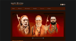 Desktop Screenshot of laxmibronze.in